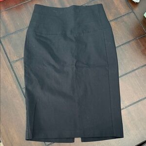 Elegant Black Pencil Skirt